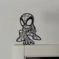 Mô hình trang trí tường Spider-Man 3D ấn tượng cho không gian sống - Thumbnail 3