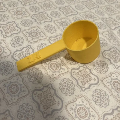 Muỗng Đong 1/4 Cup Tiện Dụng Cho Nhà Bếp - Mô Hình In 3D Đơn Giản