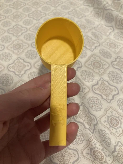 Muỗng Đong 1/4 Cup Tiện Dụng Cho Nhà Bếp - Mô Hình In 3D Đơn Giản - Image 2