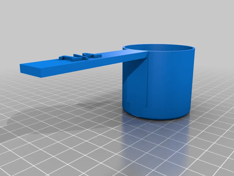 Muỗng Đong 1/4 Cup Tiện Dụng Cho Nhà Bếp - Mô Hình In 3D Đơn Giản - Image 4