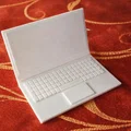 Mô hình Mini Laptop siêu nhỏ trang trí bàn làm việc độc đáo - Thumbnail 1