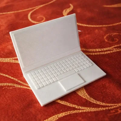 Mô hình Mini Laptop siêu nhỏ trang trí bàn làm việc độc đáo