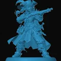 Mô hình Gnome Gunslinger - Thumbnail 1