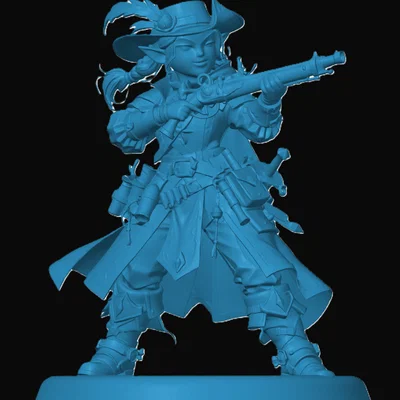 Mô hình Gnome Gunslinger