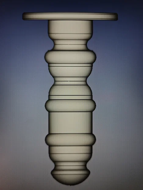 Mô hình Dildo kích thước lớn 250mm cho máy in 3D - Image 1