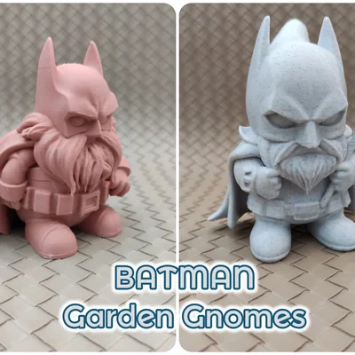 Batman - Tượng Chú Lùn Làm Vườn (Bộ 2 cái)