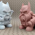 Batman - Tượng Chú Lùn Làm Vườn (Bộ 2 cái) - Thumbnail 3