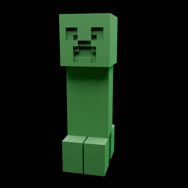 Móc khóa Creeper Minecraft 3D - Phụ kiện độc đáo cho fan - Image 2