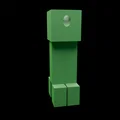 Móc khóa Creeper Minecraft 3D - Phụ kiện độc đáo cho fan - Thumbnail 3