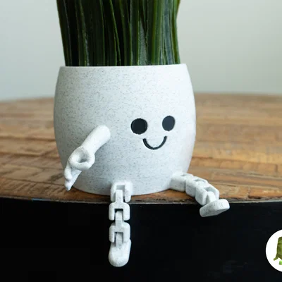 Chậu cây Happy Flexi Gotcha Hand - Độc quyền mẫu tay chơi