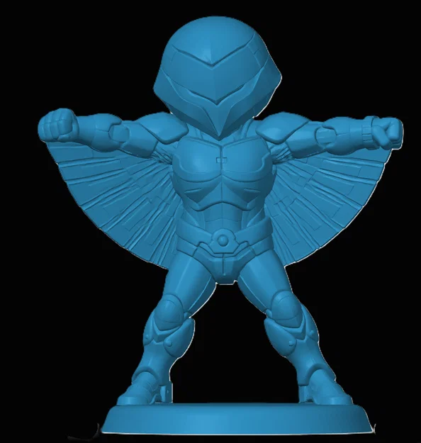 Mô hình 3D Quicksilver từ Silverhawks phiên bản Chibi đáng yêu - Image 1