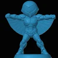 Mô hình 3D Quicksilver từ Silverhawks phiên bản Chibi đáng yêu - Thumbnail 1