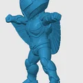 Mô hình 3D Quicksilver từ Silverhawks phiên bản Chibi đáng yêu - Thumbnail 2