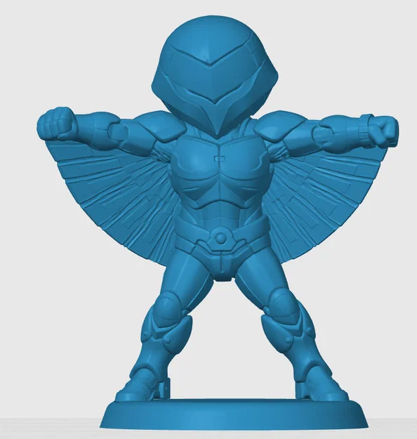 Mô hình 3D Quicksilver từ Silverhawks phiên bản Chibi đáng yêu - Image 3