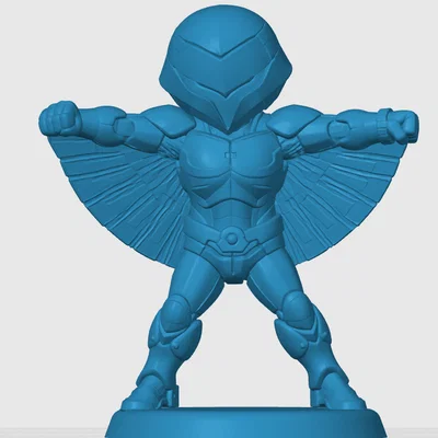 Mô hình 3D Quicksilver từ Silverhawks phiên bản Chibi đáng yêu