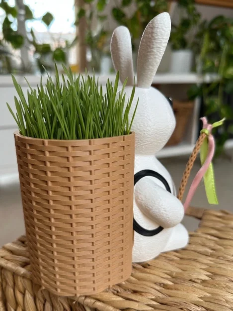 Thỏ Phục sinh - Giỏ đeo lưng đựng trứng hoặc trồng cỏ - Image 2