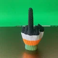 Mẫu Crochet Ngón Tay Giữa Dễ Thương (Cute Knitted) – 3D Print - Thumbnail 1