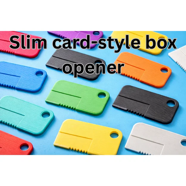 Dụng cụ mở thùng dạng thẻ siêu mỏng - Image 1