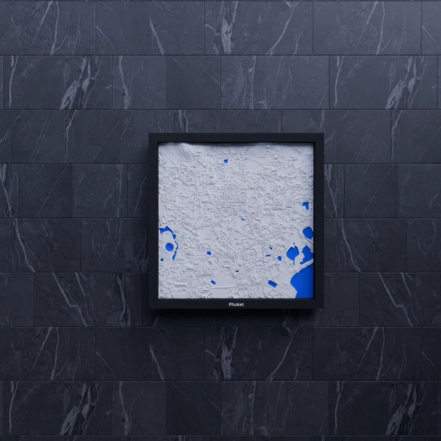 Phuket, Thái Lan - Mô hình địa hình 3D thu nhỏ - Image 8