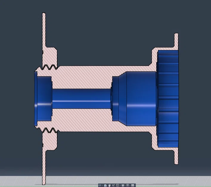 FS2026 Rewinder Nut - Các tùy chọn đai ốc cho máy cuốn sợi 3D - Image 1
