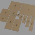 Nắp Đậy Khay Gridfinity Có Tay Cầm Cho Góc Làm Việc Gọn Gàng - Thumbnail 2