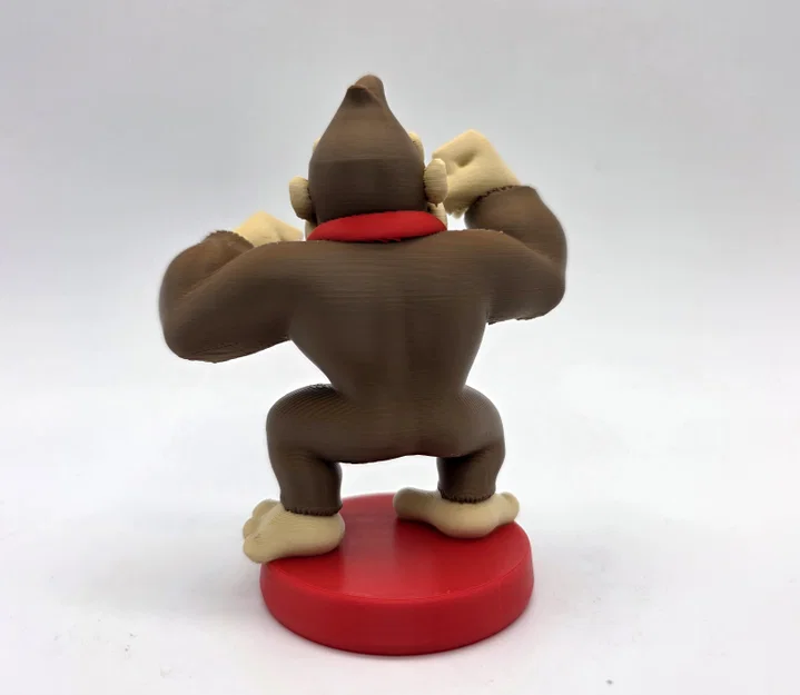 Mô hình Amiibo Donkey Kong 5-6 màu dùng AMS - Image 4