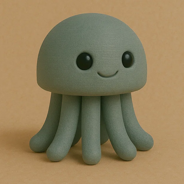 Mô hình sứa Jellyfish phong cách Retro - Image 1