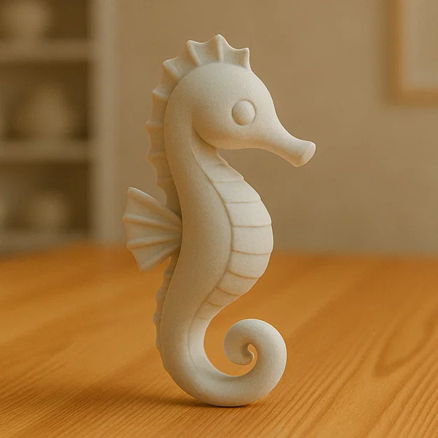 Mô hình cá ngựa 3D dễ thương trang trí bàn làm việc cực đẹp - Image 1