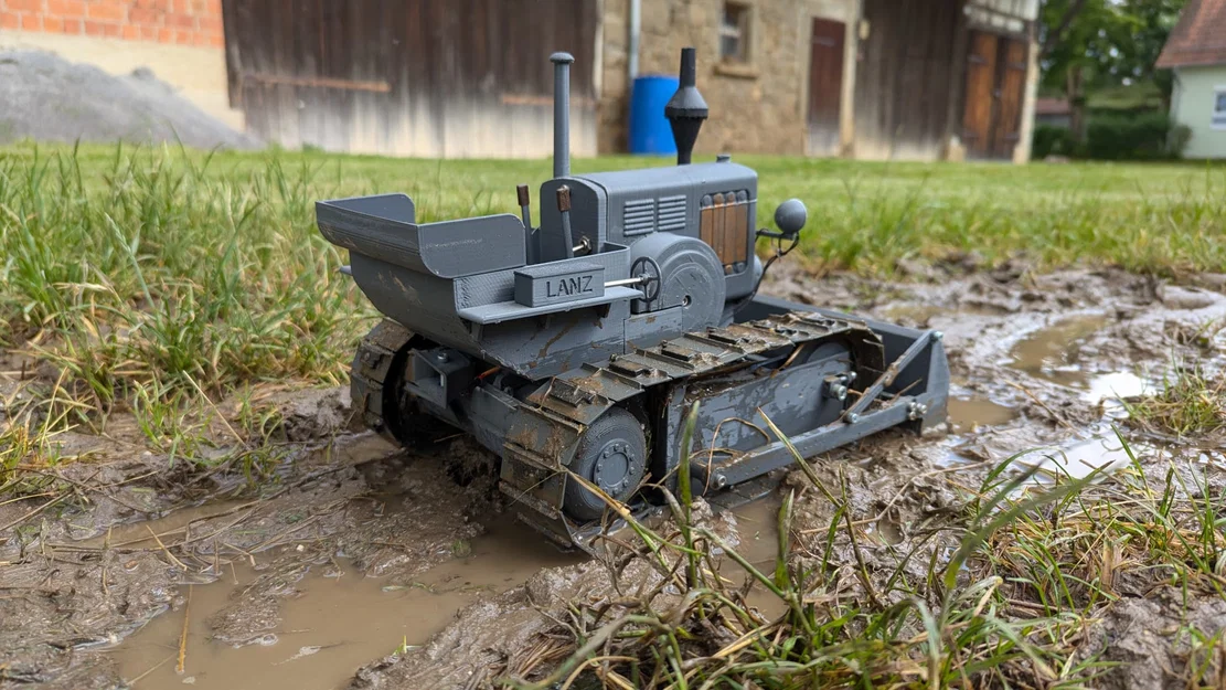 Mô hình Lanz Raupenbulldog tỉ lệ 1:10 - Image 3