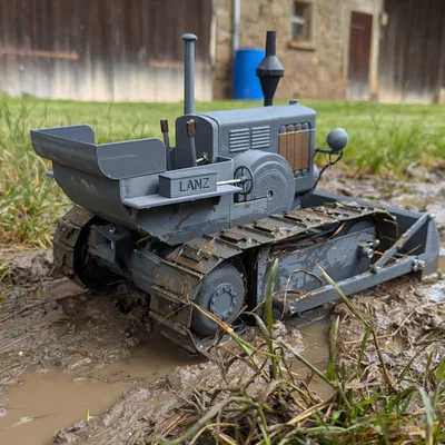 Mô hình Lanz Raupenbulldog tỉ lệ 1:10