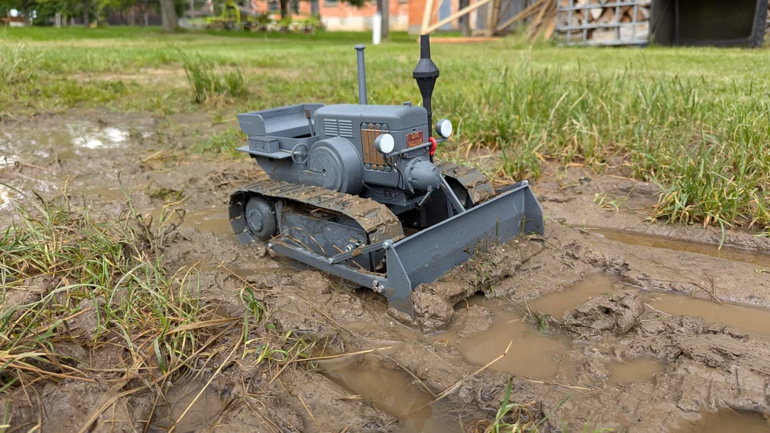 Mô hình Lanz Raupenbulldog tỉ lệ 1:10 - Image 4