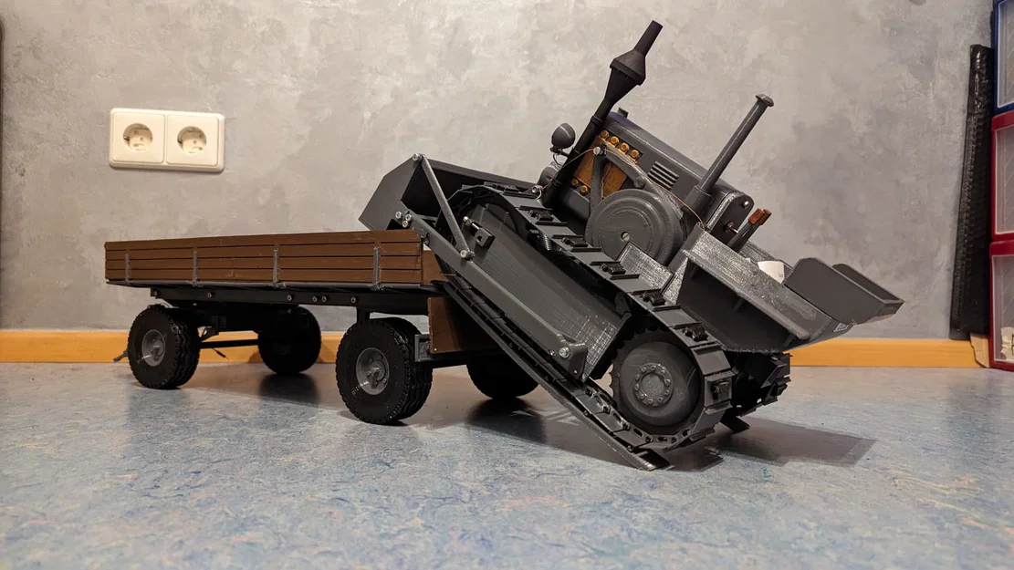 Mô hình Lanz Raupenbulldog tỉ lệ 1:10 - Image 5