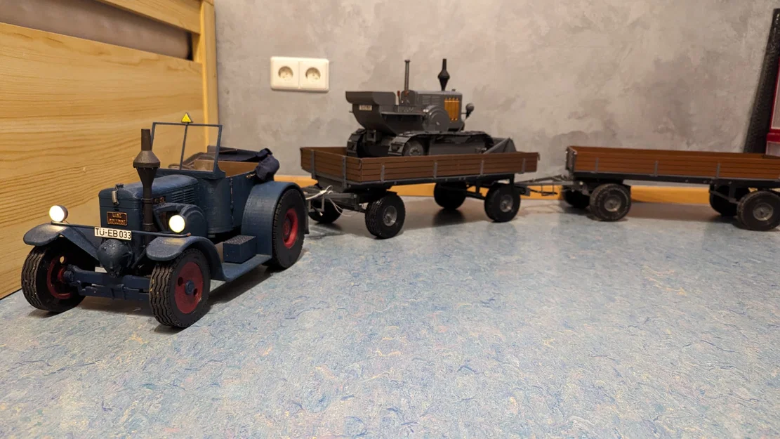 Mô hình Lanz Raupenbulldog tỉ lệ 1:10 - Image 6