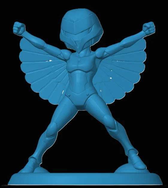 Mô hình Steelheart phiên bản Chibi cho người yêu thích Silverhawks - Image 1