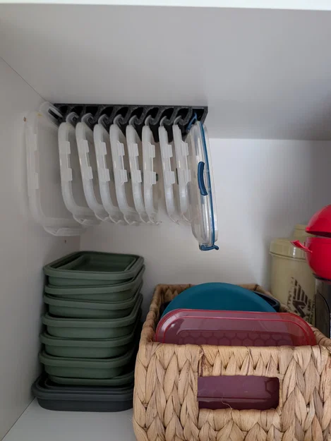 Giá treo/đỡ nắp nhựa đa năng (IKEA 365+, Lidl, không thương hiệu, v.v.) - Image 2