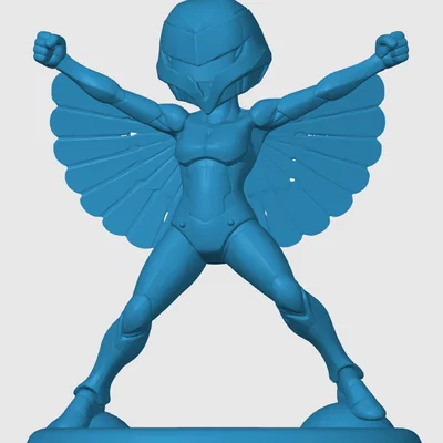 Mô hình Steelheart phiên bản Chibi cho người yêu thích Silverhawks