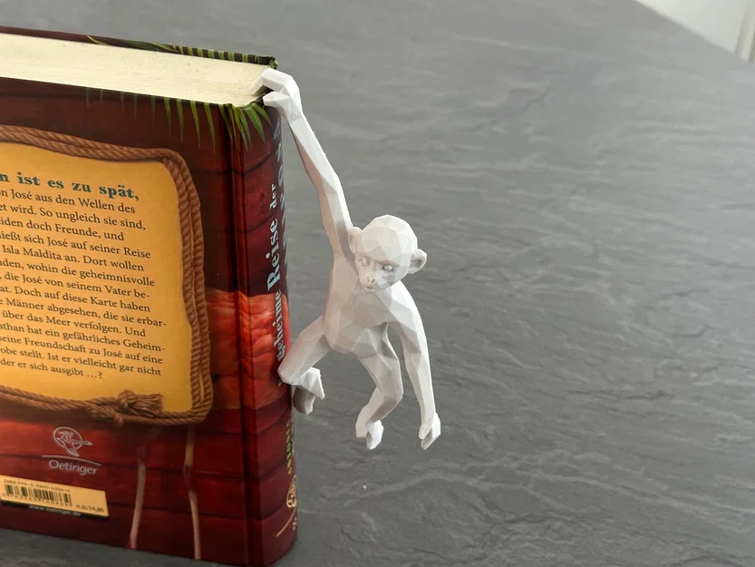 Chú Khỉ Low Poly Treo Móc Cực Dễ Thương - Image 2