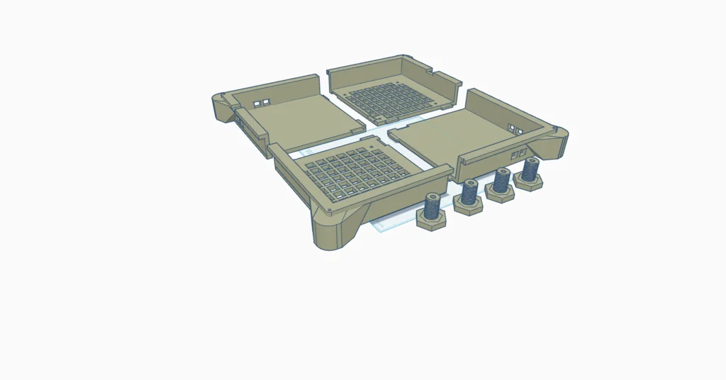 Nâng cấp đế quạt 120mm cho K1SE kèm chân đế tùy chỉnh - Image 1