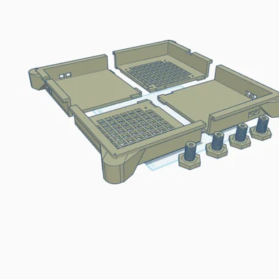 Nâng cấp đế quạt 120mm cho K1SE kèm chân đế tùy chỉnh