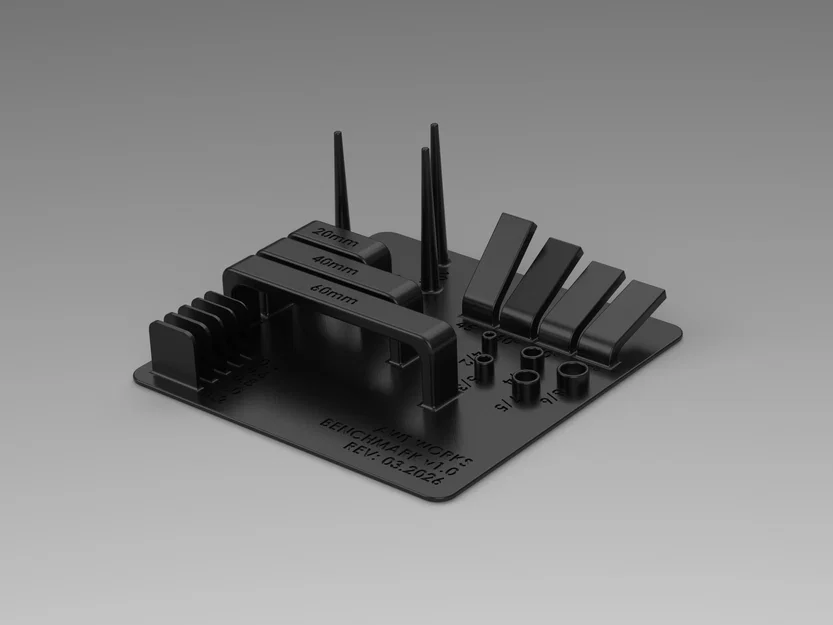 AWT Works Benchmark v1.0 - Bản kiểm tra máy in 3D tất cả trong một - Image 1