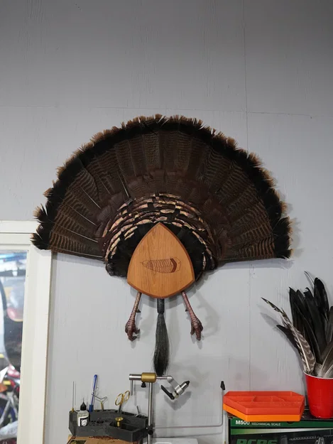 Giá đỡ chân gà tây 3D chuyên dụng cho bộ trưng bày Turkey Fan - Image 1