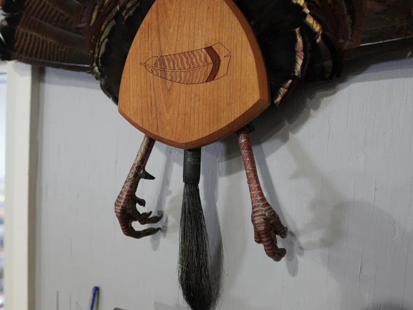 Giá đỡ chân gà tây 3D chuyên dụng cho bộ trưng bày Turkey Fan - Image 4
