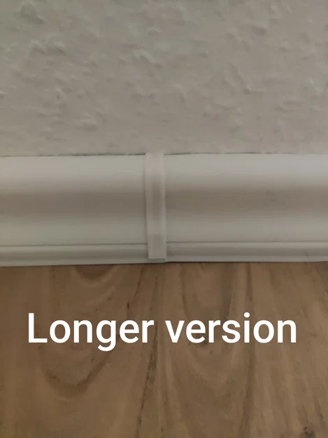 Phụ kiện kẹp nối nẹp chân tường 3D (Baseboard binder) tiện dụng - Image 1