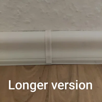 Phụ kiện kẹp nối nẹp chân tường 3D (Baseboard binder) tiện dụng