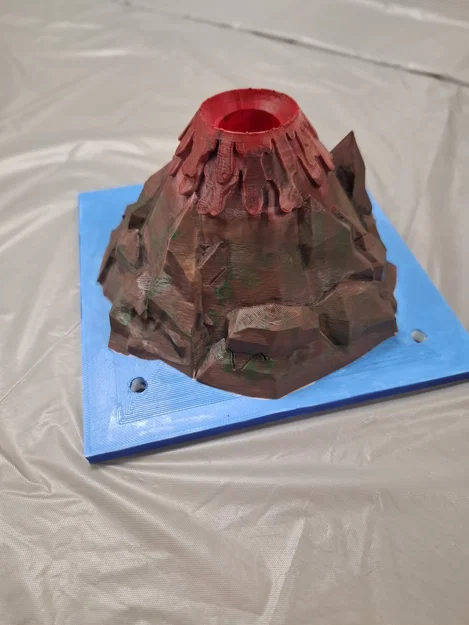 Mô hình núi lửa phun trào (Volcano done) - Image 1