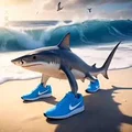 Mô hình cá mập đi giày Trallallero Trallallà độc đáo cho dân in 3D - Thumbnail 1