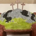 Mô hình 3D chủ đề Chúa phục sinh (Jesus is Risen) cho mùa lễ - Thumbnail 2