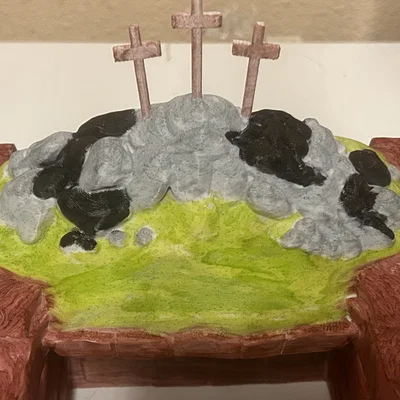 Mô hình 3D chủ đề Chúa phục sinh (Jesus is Risen) cho mùa lễ