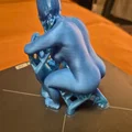 Mô hình trang trí nhân vật nữ leo dây nghệ thuật (3D Print) - Thumbnail 6
