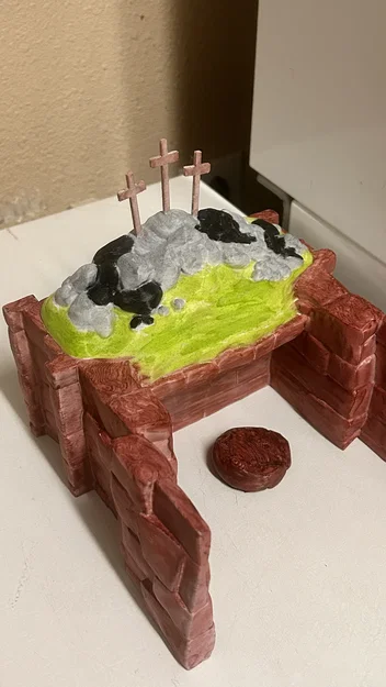 Mô hình 3D chủ đề Chúa phục sinh (Jesus is Risen) cho mùa lễ - Image 3